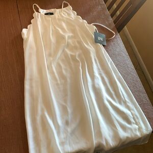 White I.N. San Francisco dress new with tags